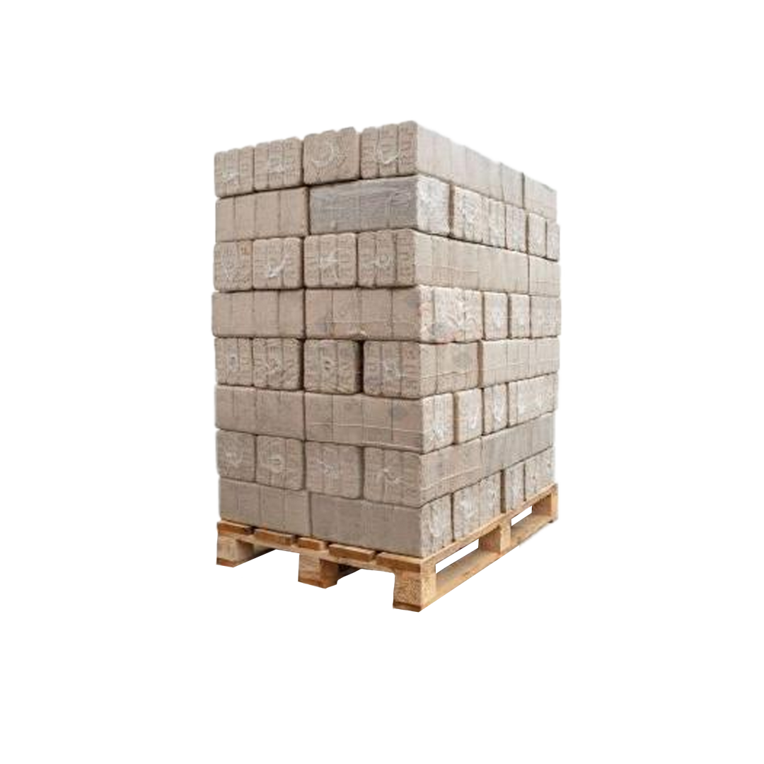 RUF Briketts auf Palette