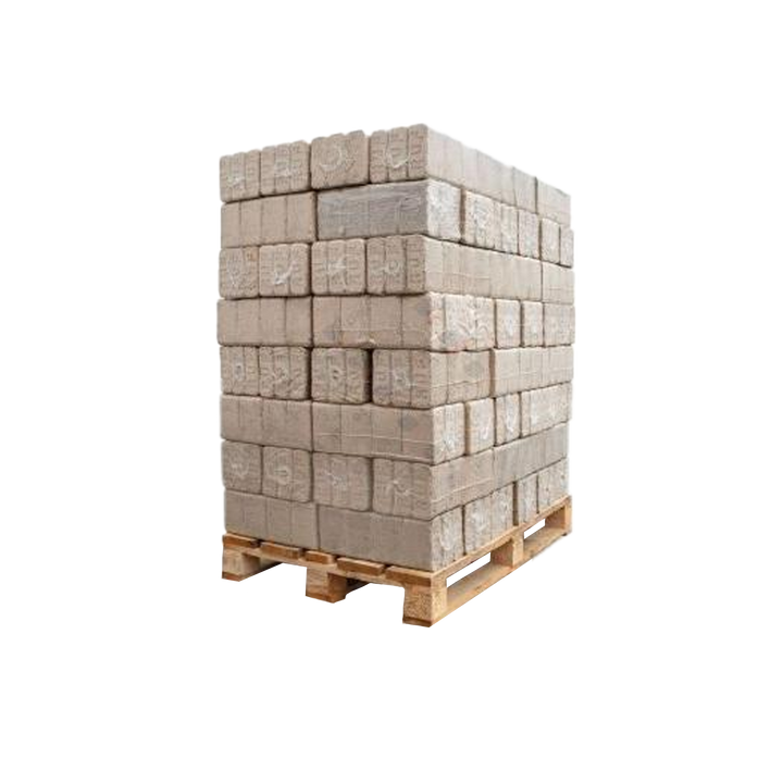 RUF Briketts auf Palette